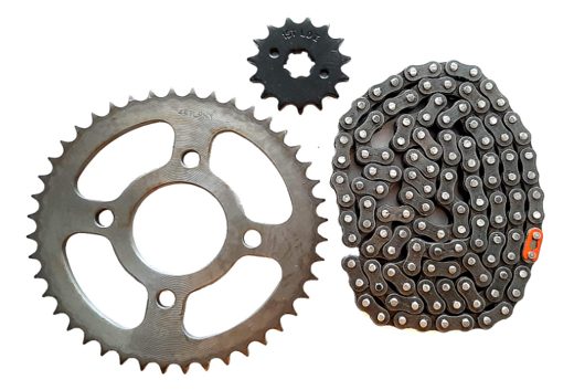 Chain & Sprocket Kit, 2-wheeler