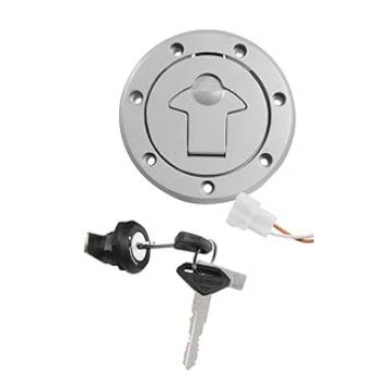 Fuel Cap Lock Set, 2-wheeler